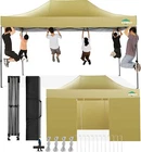 Cobizi 10'X15' Heavy Duty Pop Up Canopy With 4 Sidewalls Commercial Outdoor Tent New. Price: $197.99.