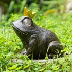 Rezpuao Solar Resin Frog Prince Garden Statue Decor Outdoor Led Light New. Price: $46.54.