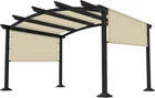 8' 12' Pergola Shade Cover Universal Replacement Canopy For Outdoor Beige New. Price: $71.43.