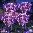 Solar Lights Outdoor, 4 Pack Purple Lavender Butterfly New. Price: $82.93.
