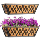 Karlliu 2 Pack 16 Inch Window Boxes Planters Railing Coco Liners Deck New. Price: $58.26.