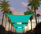 Amgo 14' X 20' Turquoise Rectangle Square Sun Shade Sail Canopy Awning Fabric Me New. Price: $79.99.