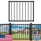 Suncrafts Deck Gate Outoor 36HX48W Black Heavy Duty Steel Anti-rust Fence Door New. Price: $211.61.