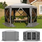 Garveelife 11.5X11.5FT Sided Pop Up Gazebo Tent Gray MN-GW63NX New. Price: $259.99.