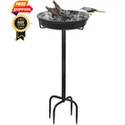 Yalinka 28IN Birdbaths Bowl Outdoor, Garden Black New. Price: $38.99.