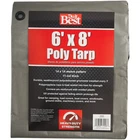 Do It Best Silver Woven Ft. X Heavy Duty Poly Tarp 768583 Sim Supply, New. Price: $9.95.