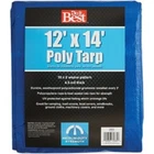 (4-PK) Do It Best Blue Woven 12 Ft. X 14 Medium Duty Poly Tarp Model: 700525 New. Price: $113.99.