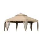 Garden Winds Reinforced Canopy Top Hampton Bay Solar Hexagon Gazebo GFS0067 New. Price: $193.71.
