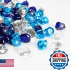 Vchin Blended Glass Diamonds For Propane Pit, Fireplace, And Outdoor New. Price: $48.70.