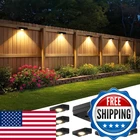 Fabstyl Solar Fence Lights Outdoor Waterproof Powered 3 Modes New. Price: $63.82.