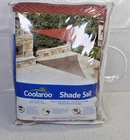 Shade Sail Canopy Coolaroo Ready-to-hang Triangle Terracotta 13 Feet New. Price: $27.99.