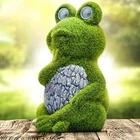 Shefio Solar Garden Statue Of Frog Outdoor Lawn Ornaments New In The Box. Price: $30.00.