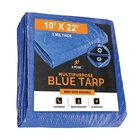 Better Blue Poly Tarp 10' X 22' - Multipurpose Protective Cover Lightweight... New. Price: $44.49.