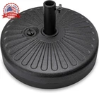 Best Choice Products Fillable Umbrella Base Stand Round Sunburst Plastic Patio New. Price: $65.11.