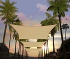 Amgo 10' X 13' Beige Rectangle Sun Shade Sail Canopy Awning UPF50+ AGTAPR1013, 9 Open. Price: $8.99.