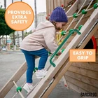 17 Inch Playground Safety Handles Green Grab Bars For Jungle Gym New. Price: $35.99.
