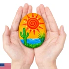 Simetufy 45PCS Rocks For Painting, Large 3-4 Inch Natural River Stones Diy, New. Price: $54.86.