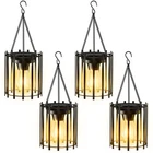 Kooper Solar Lanterns Outdoor Waterproof, 4 Pack Upgraded Bright Hanging New. Price: $68.57.