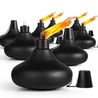 Zspeng 8-PACK Metal Tabletop Torches, 24.5OZ Citronella Fuel, Outdoor Patio New. Price: $88.20.