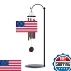 Hohiya 36" Adjustable Wind Chime Stand Heavy Duty Outdoor Metal Hanging Pole New. Price: $51.97.
