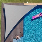Colourtree Grey Custom Size Triangle Sun Shade Sail Canopy Fabric Outdoor Patio New. Price: $167.99.
