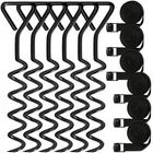 Tradesparker Trampoline Stakes & Anchors Kit With 6 Strong Belts, Heavy Duty Cor New. Price: $50.73.