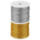Patikil Total Metallic Cord 0.8MM, Yard, Gold Tone, Silver New. Price: $16.71.