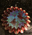 Cardinal Birds Wind Spinner 8" Aluminum Red - For Indoor Outdoor Used. Price: $14.48.