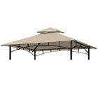 Ontheway 5FT X 8FT Double Tiered Replacement Canopy Grill Bbq Gazebo Roof Top... New. Price: $42.27.