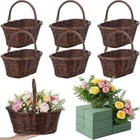 6 Pcs Small Wicker Picnic Basket With Handle 12 Pack Floral Foam Blocks For F... New. Price: $101.99.