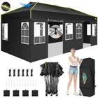 Cobizi 10X20 Pop Canopy Tent With 6 Sidewalls Waterproof UPF50+ New. Price: $369.99.