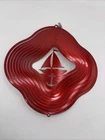 Wind Spinner W/sailboat, 11" Red Powdercoated Steel, Indoor/outdoor New. Price: $13.00.