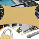 Ootonat Sun Shade Sail Upgraded High-strength Steel Cable Edges 12 X 16 Sand New. Price: $76.42.