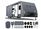 600D Oxford Topper Extra Thick 7 Layers Rv Cover, Travel Trailer 24'1" New. Price: $192.99.