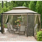 Sunjoy Replacement Canopy Set For L-GZ278PST-1 Lattice Panel Gazebo 110109172 New. Price: $100.00.