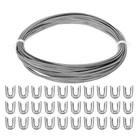Patikil Spiral 304 Stainless Steel Boning, Flat Metal Corset Wide 5MM, Silver New. Price: $29.90.