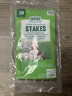 Expert Gardner 10 Inch Terrace Board Stakes Pack Brown Made Usa New. Price: $9.99.