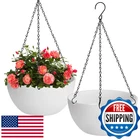 Higseeu 12 Inch Hanging Planters For Indoor Plants, Pack Outdoor New. Price: $51.25.