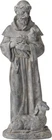 Vintage Francis Garden Statue - 15.2 Inch Resin Patron Of Animal Figurine Sai New. Price: $58.22.