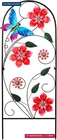 Yeahome 33 Inch Decorative Garden Stakes, Outdoor Metal Flower Butt New. Price: $39.05.