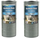 308246B 24" X 100' Ft 1/2" 19 Galvanized Hardware Cloth Fencing -2 Pack New. Price: $277.93.