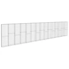 Gabion Wall With Covers Stone Planter Outdoor Garden Galvanized Steel Vidaxl New. Price: $938.99.