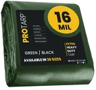 Protarp Extra Heavy Duty 16 Mil Waterproof Tarpaulin Cover Uv Resistant New. Price: $178.95.
