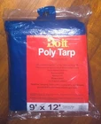 Do It Best Blue Poly Tarp Woven 9 Ft. X 12 Rope Reinforced Mildew Waterproof New. Price: $19.99.