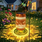 Yulloyello Dragonfly Solar Lanterns Outdoor Waterproof Shepherd Hook Gifts For New. Price: $69.86.