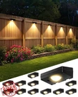 Fabstyl Solar Fence Lights 12PK Waterproof 3 Modes Warm White Outdoor New. Price: $56.99.