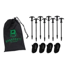 Barronett Blinds All-terrain Ground Kit, 8 Threaded Tip Stakes, 4 New. Price: $45.39.