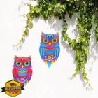 Cruis Cuka Metal Owl Garden Decor Set Of 2 Outdoor Patio Lawn Art New. Price: $20.00.