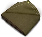 Tarps Now 5X7 Ft Heavy Duty Canvas 18 Mil Industrial Grade Fabric, Tear Re New. Price: $55.99.