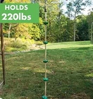 Barcaloo 6.5 Ft Playground Climbing Rope For Swing Set Jungle Gym Upto 220LBS New. Price: $22.99.